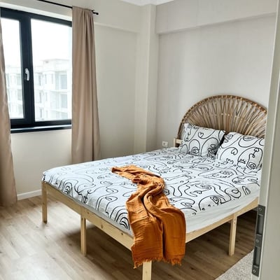 Rental of a cozy 2-room Japanese-style apartment, 58 m², Mamaia, Constanța, Romania